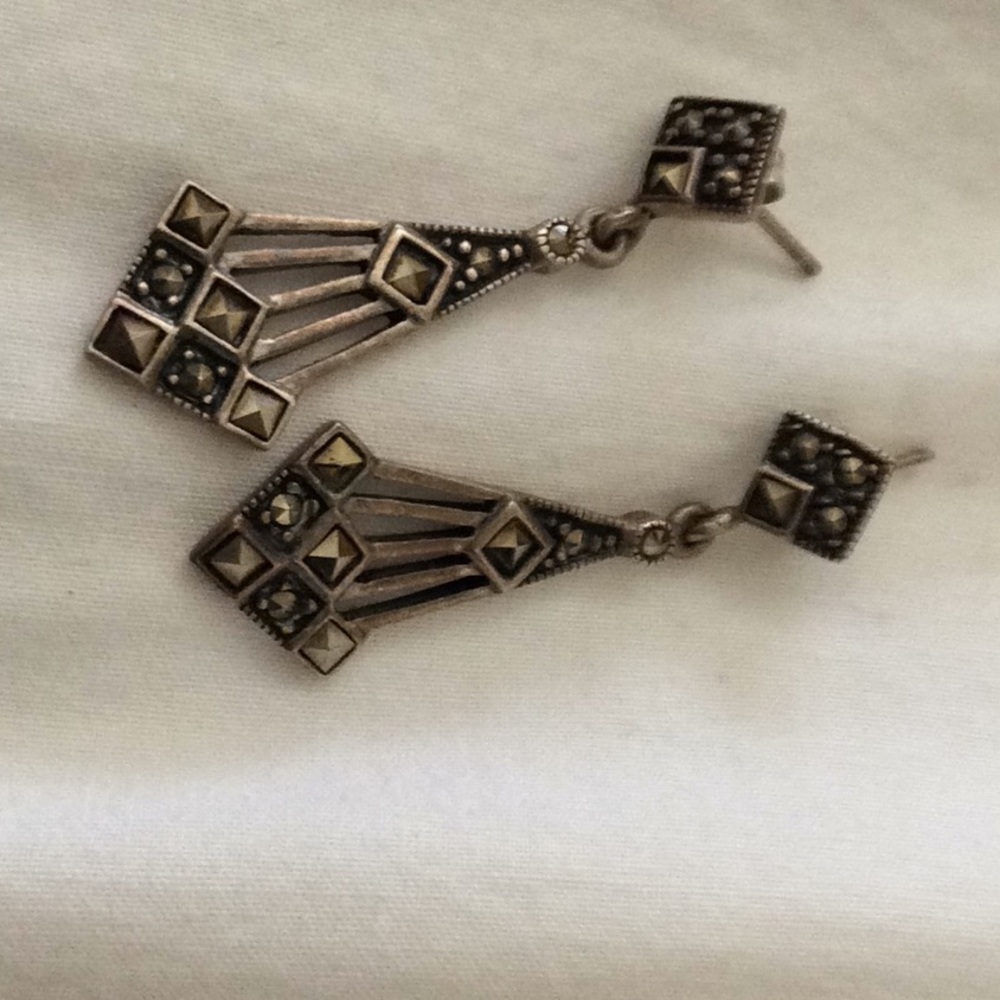 Vintage Boma Sterling Silver Earrings